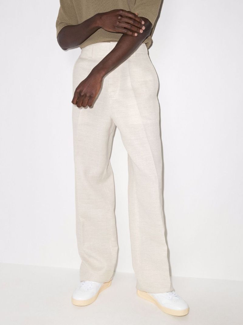 Loose Leg Tailored Trousers