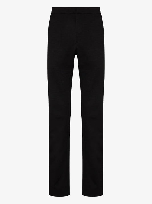 Straight Leg Wool Trousers
