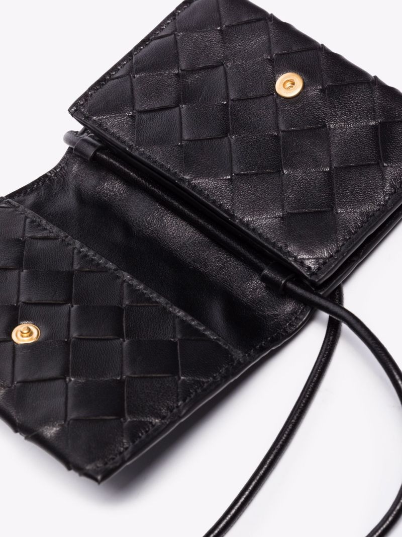 Black Leather Card Holder