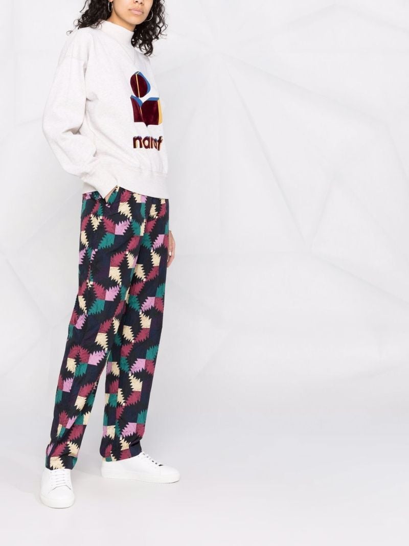 Ecru Moby Logo Print Sweatshirt
