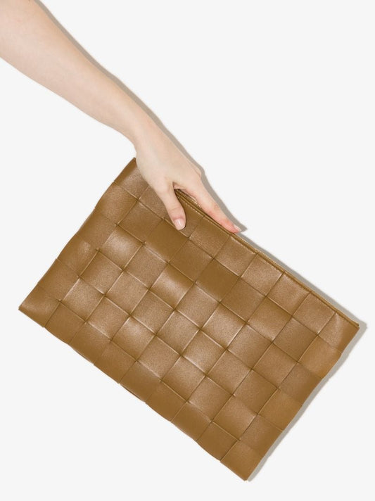 Brown Large Leather Pouch