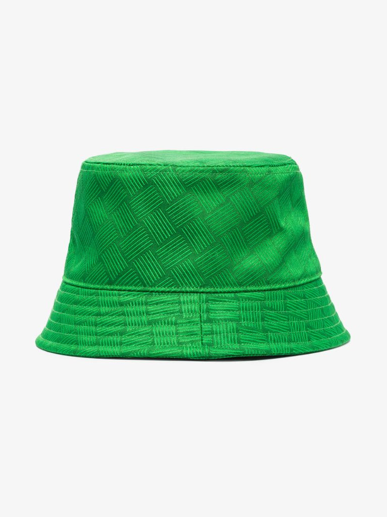 Green Jacquard Bucket Hat