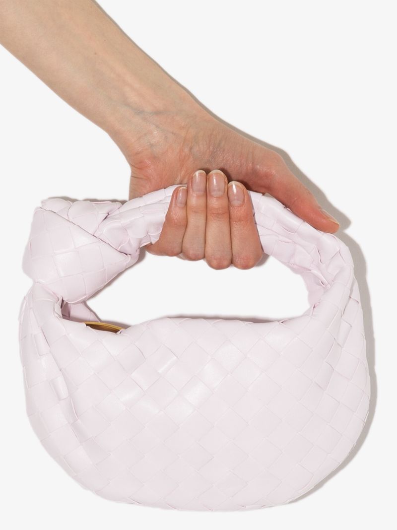 Pink the Mini Jodie Leather Clutch Bag