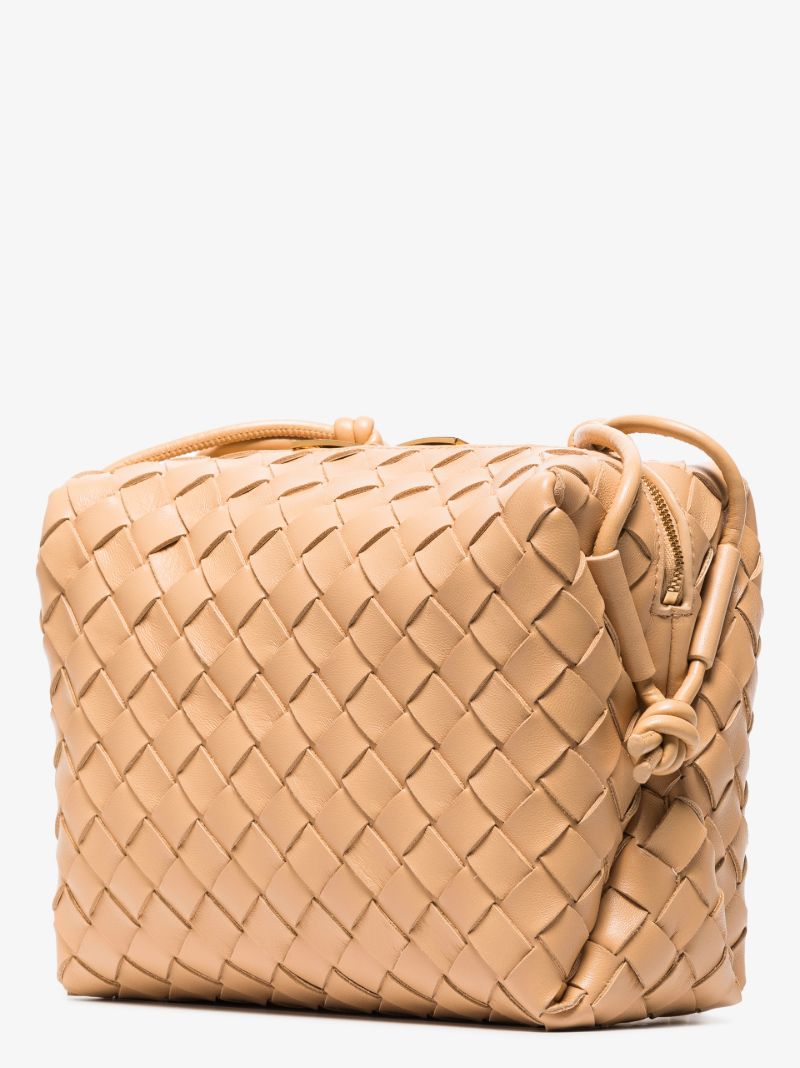 Neutral Loop Small Leather Cross Body Bag
