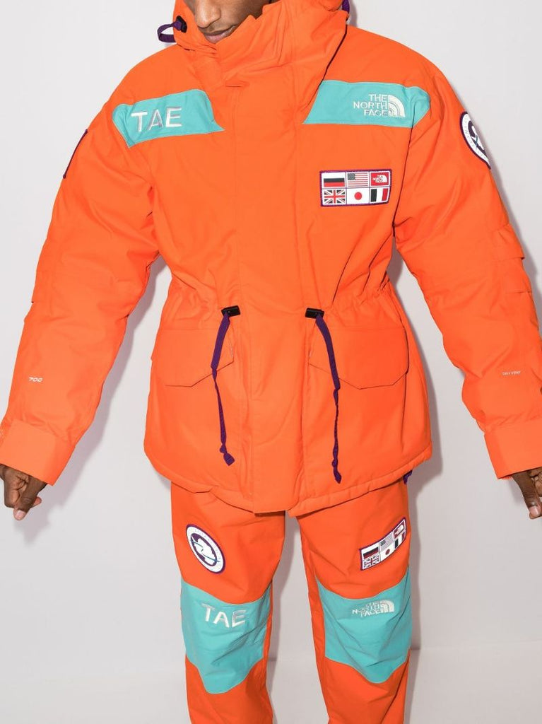 Orange Ctae Expedition Padded Parka Coat