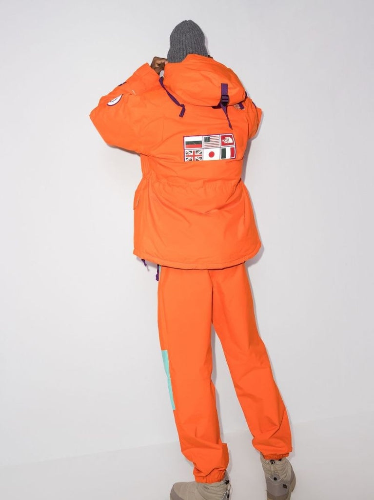 Orange Ctae Expedition Padded Parka Coat