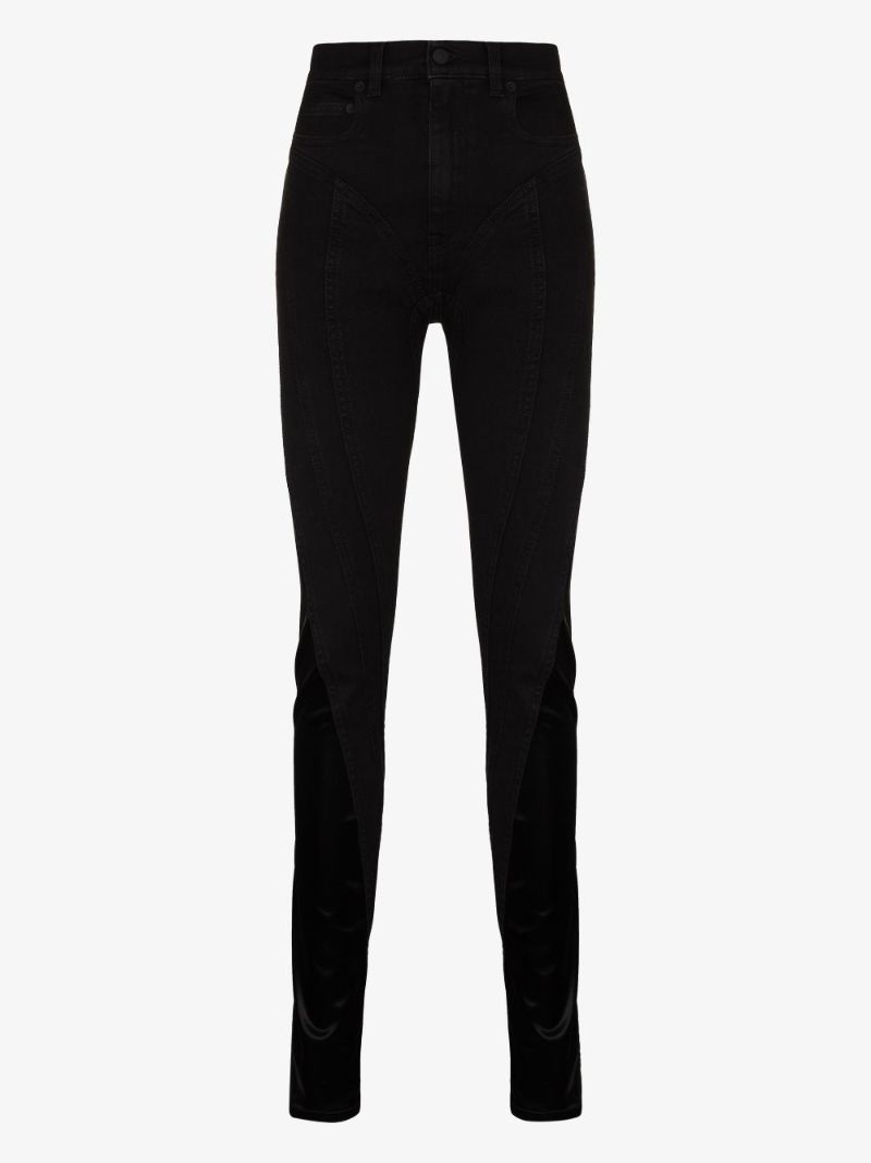 Panelled Skinny Jeans