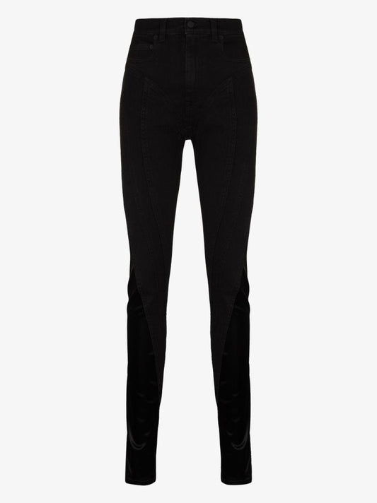 Panelled Skinny Jeans