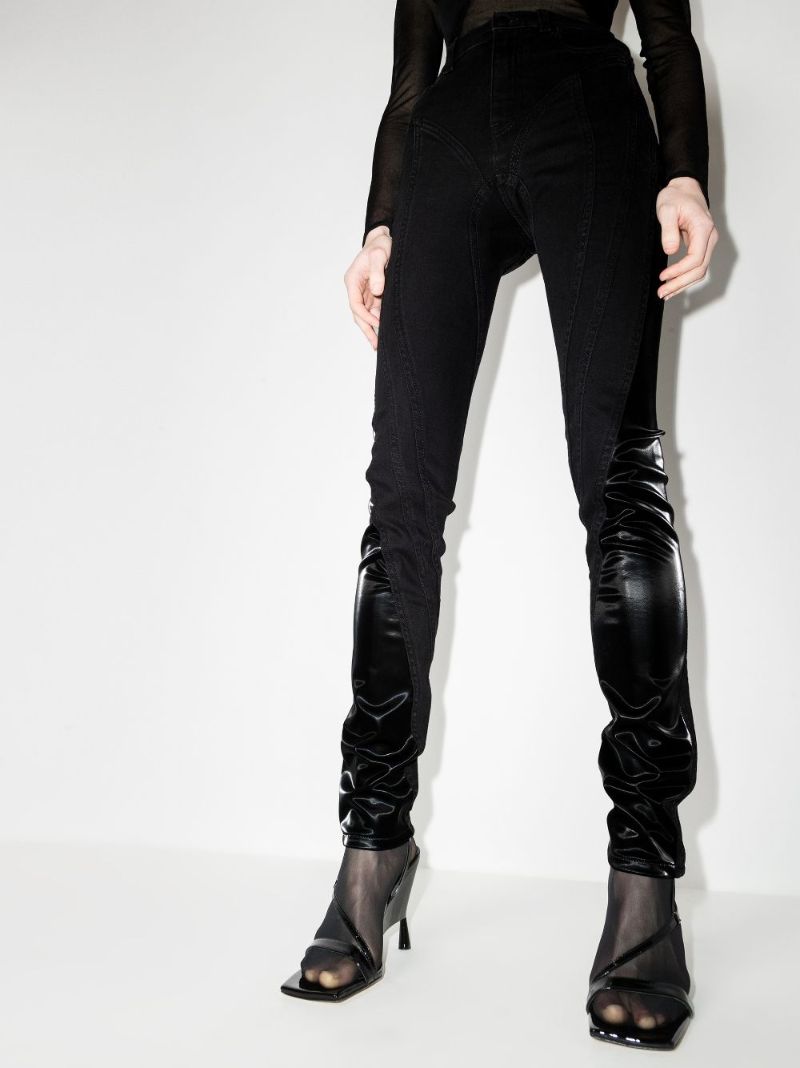 Panelled Skinny Jeans