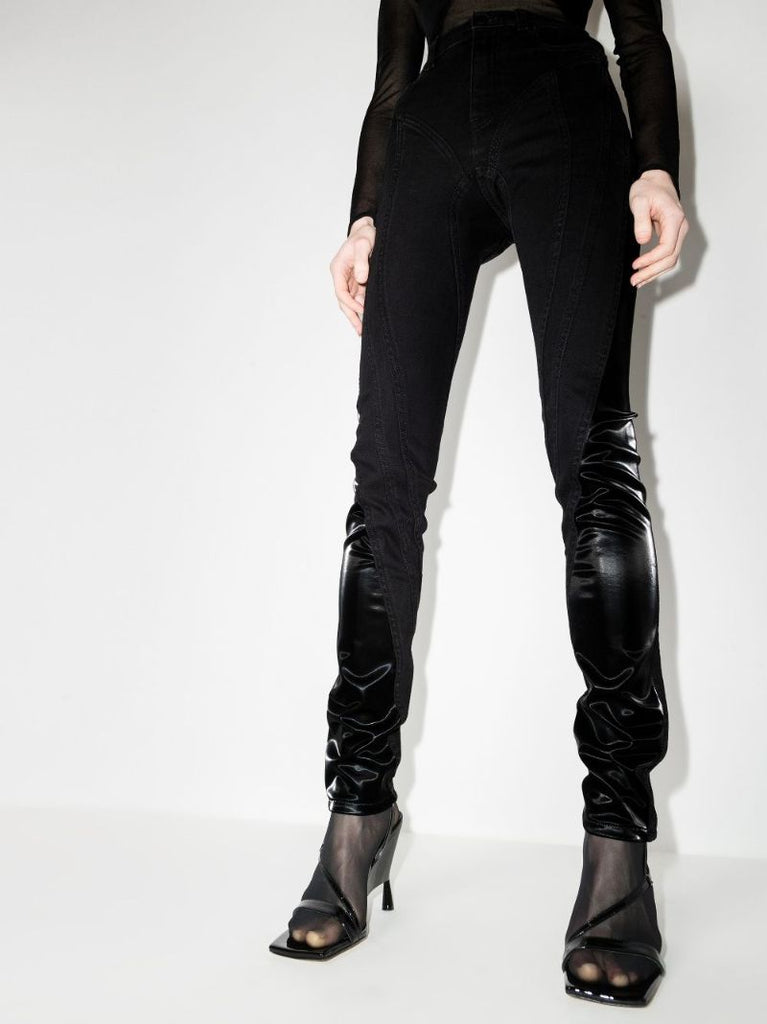 Panelled Skinny Jeans