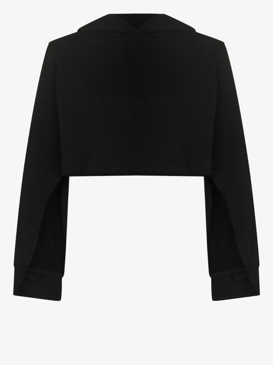 Cut-out Sleeve Hoodie