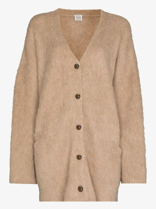 Oversized Button-down Cardigan