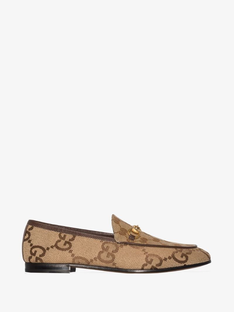 Brown Jordaan Maxi Gg Loafers