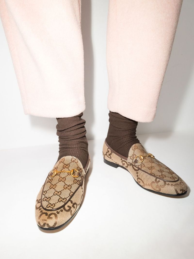 Brown Jordaan Maxi Gg Loafers