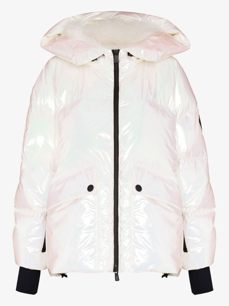 White Tillier Down Puffer Jacket