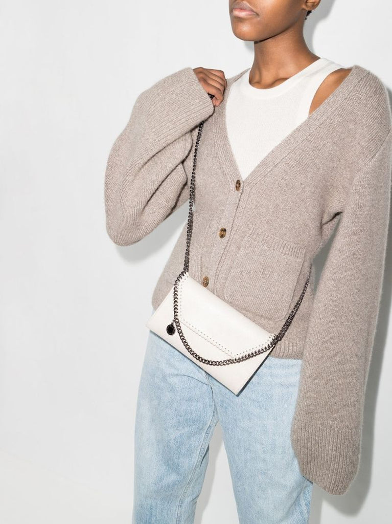 Neutral Falabella Mini Cross Body Bag