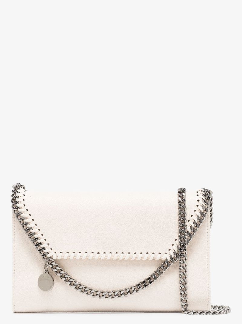 Neutral Falabella Mini Cross Body Bag