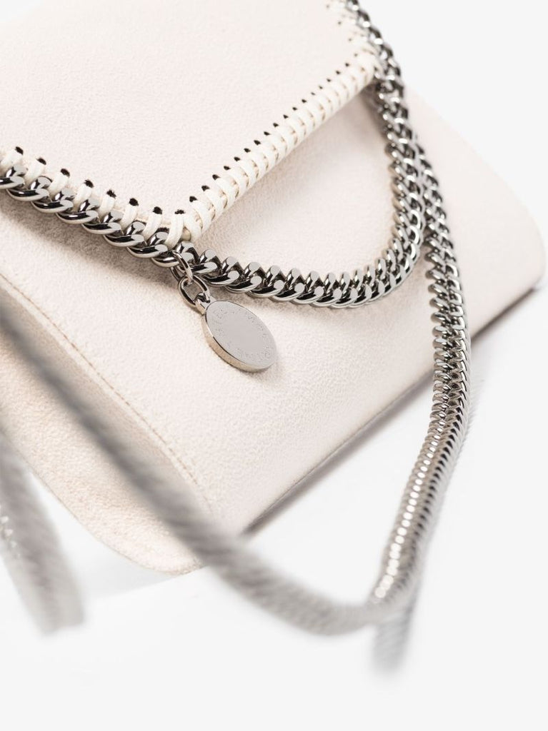 Neutral Falabella Mini Cross Body Bag