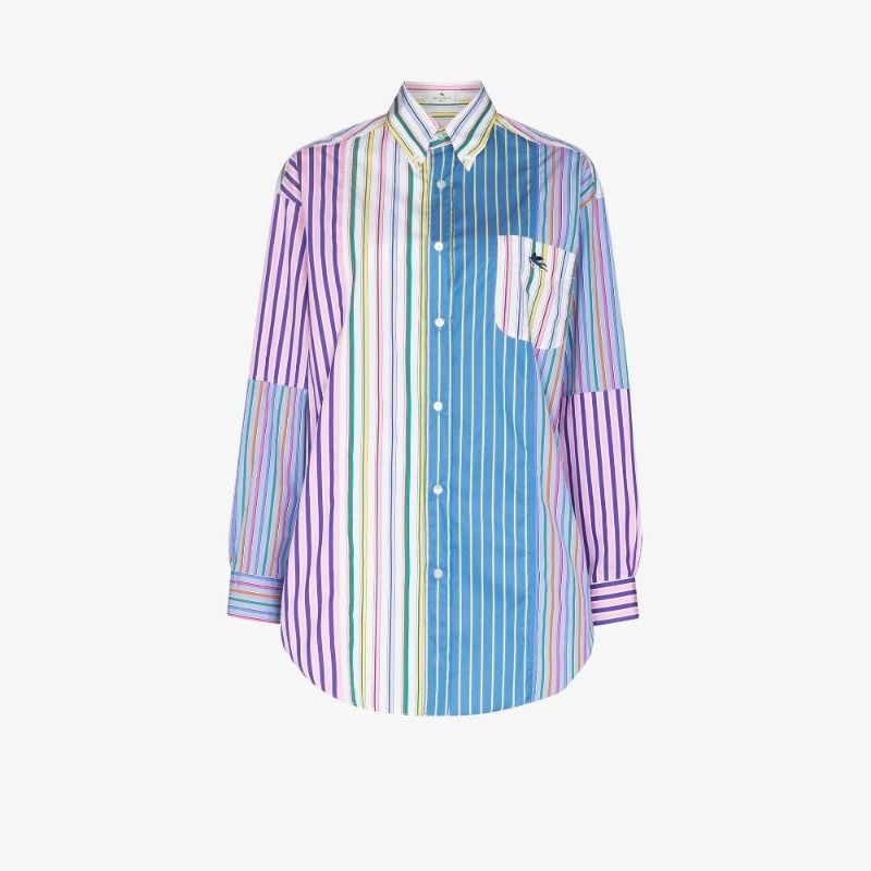 Geo1 Striped Cotton Shirt