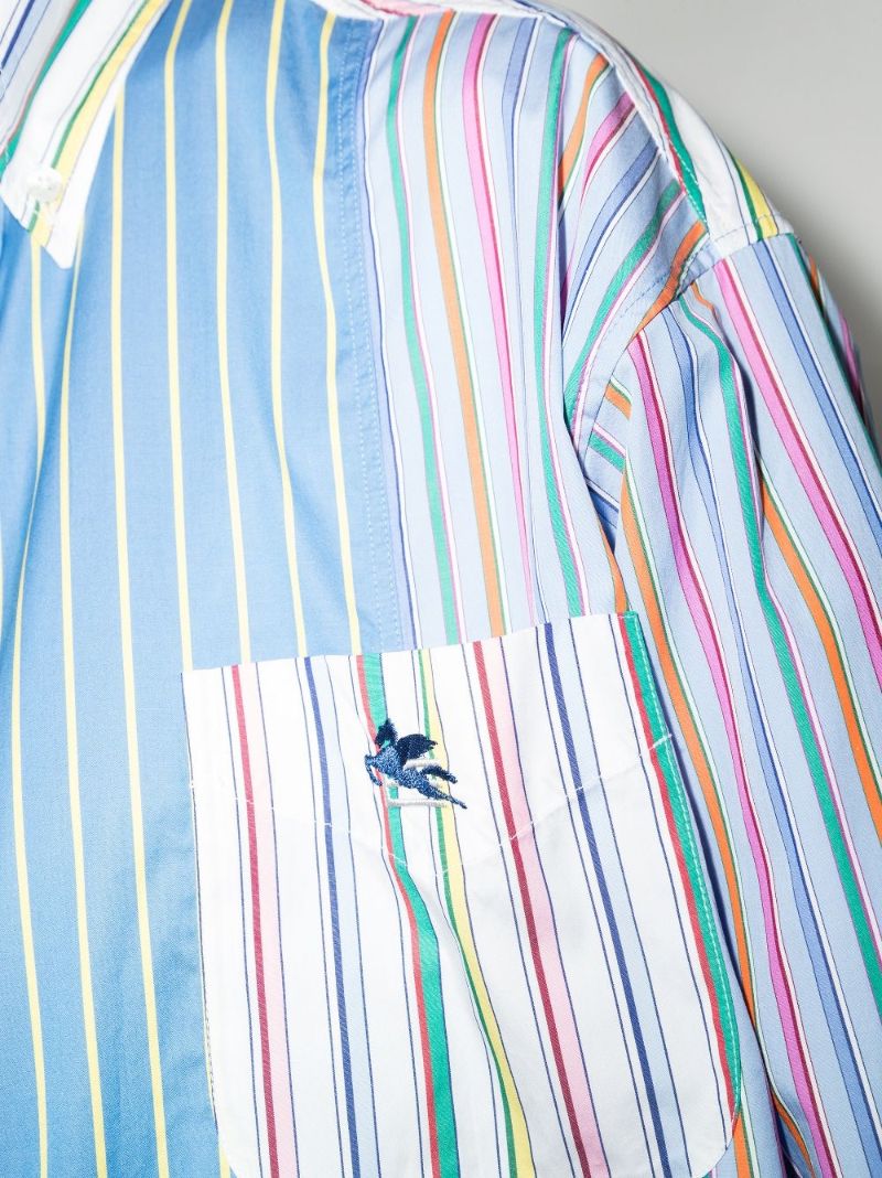 Geo1 Striped Cotton Shirt