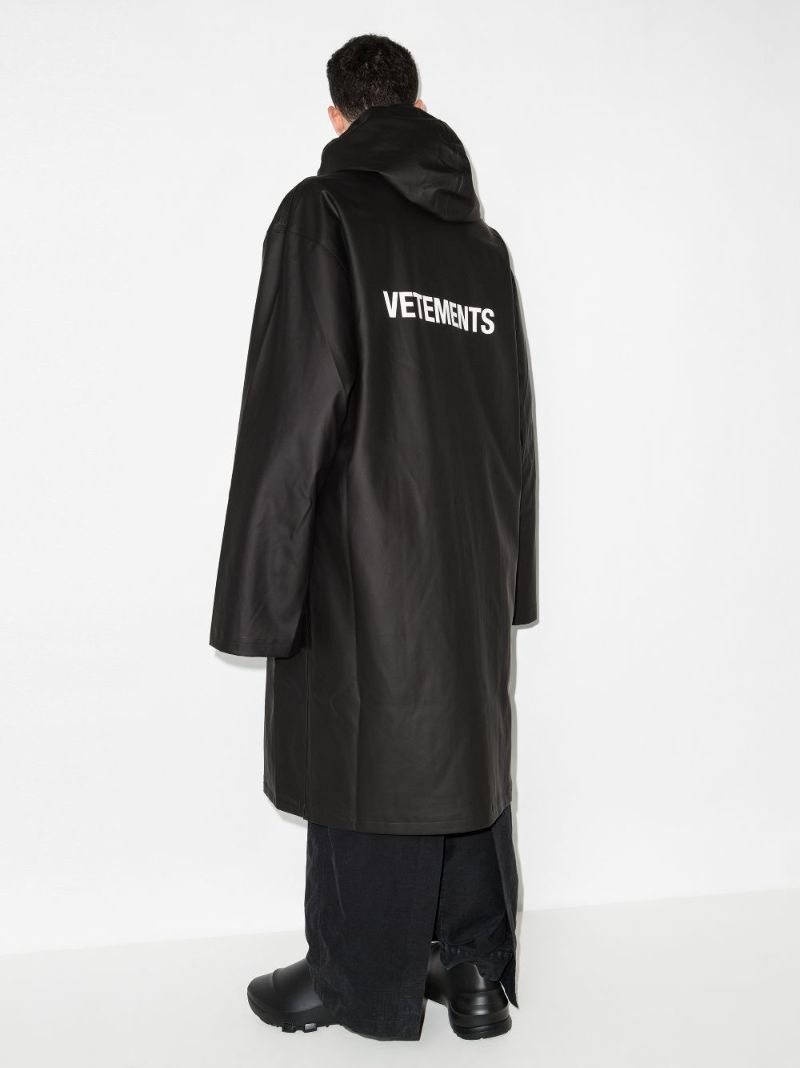Iconic Logo Print Raincoat