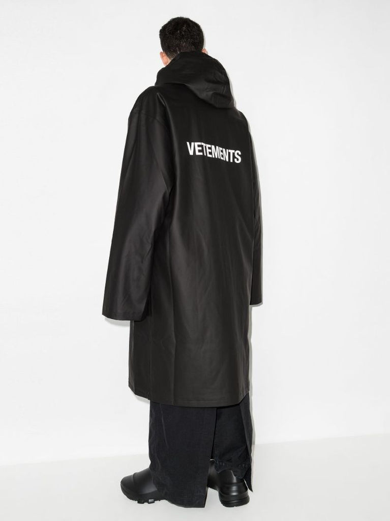 Iconic Logo Print Raincoat