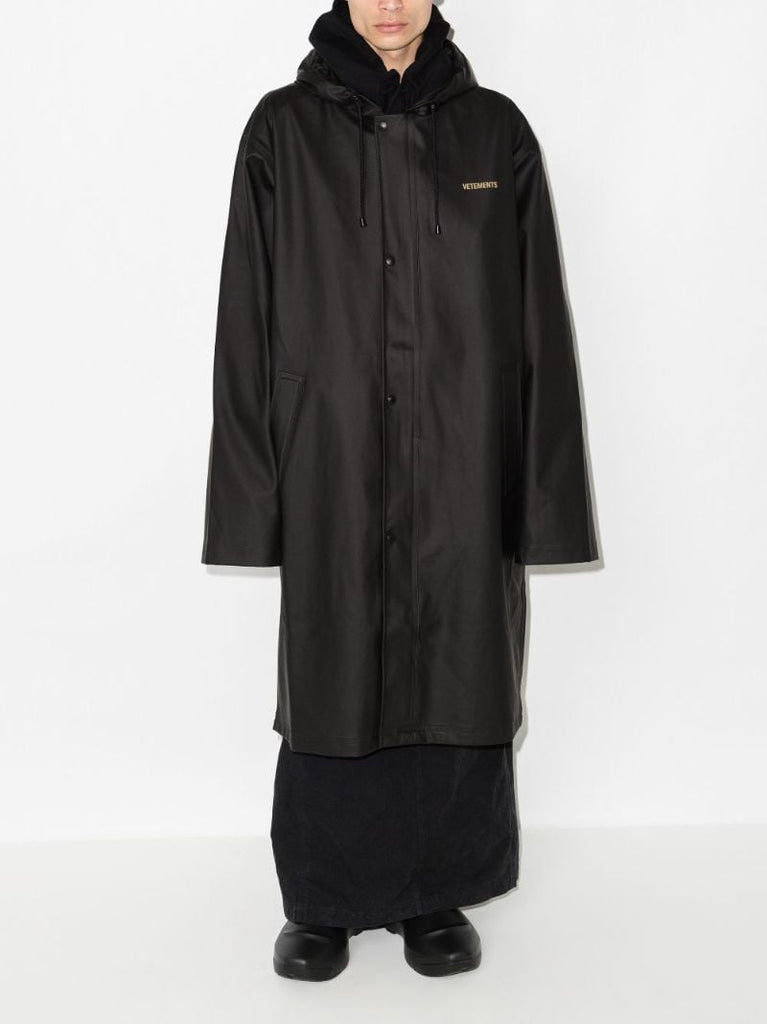 Iconic Logo Print Raincoat