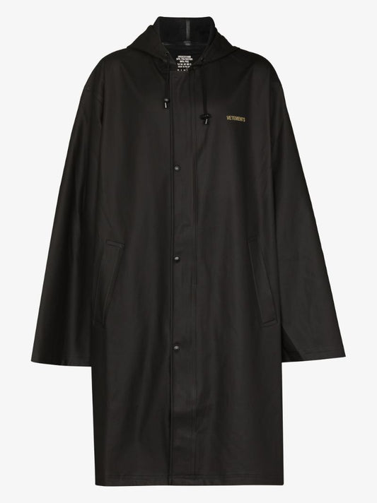 Iconic Logo Print Raincoat