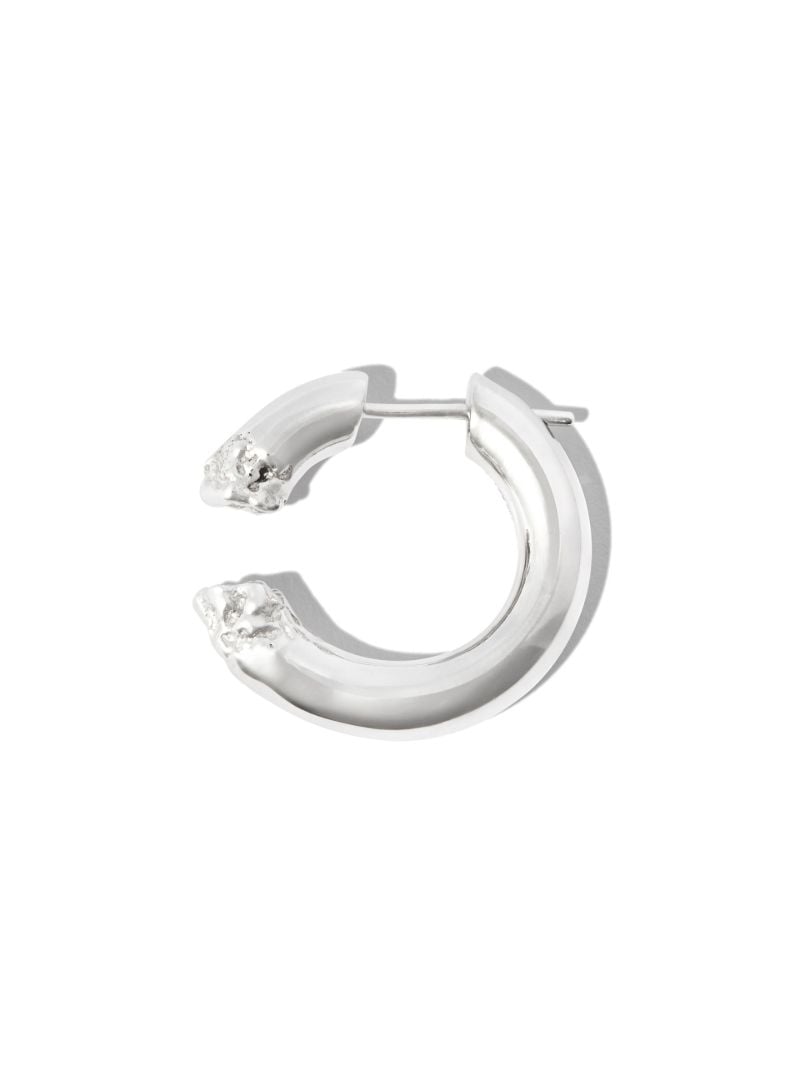 Sterling Silver Terra 24 Hoop Earring