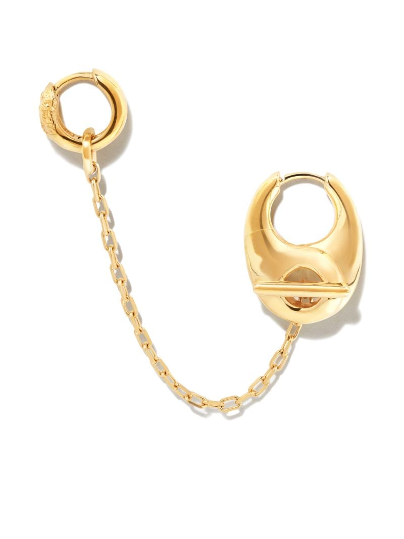 Gold-plated Sana Chain Earring