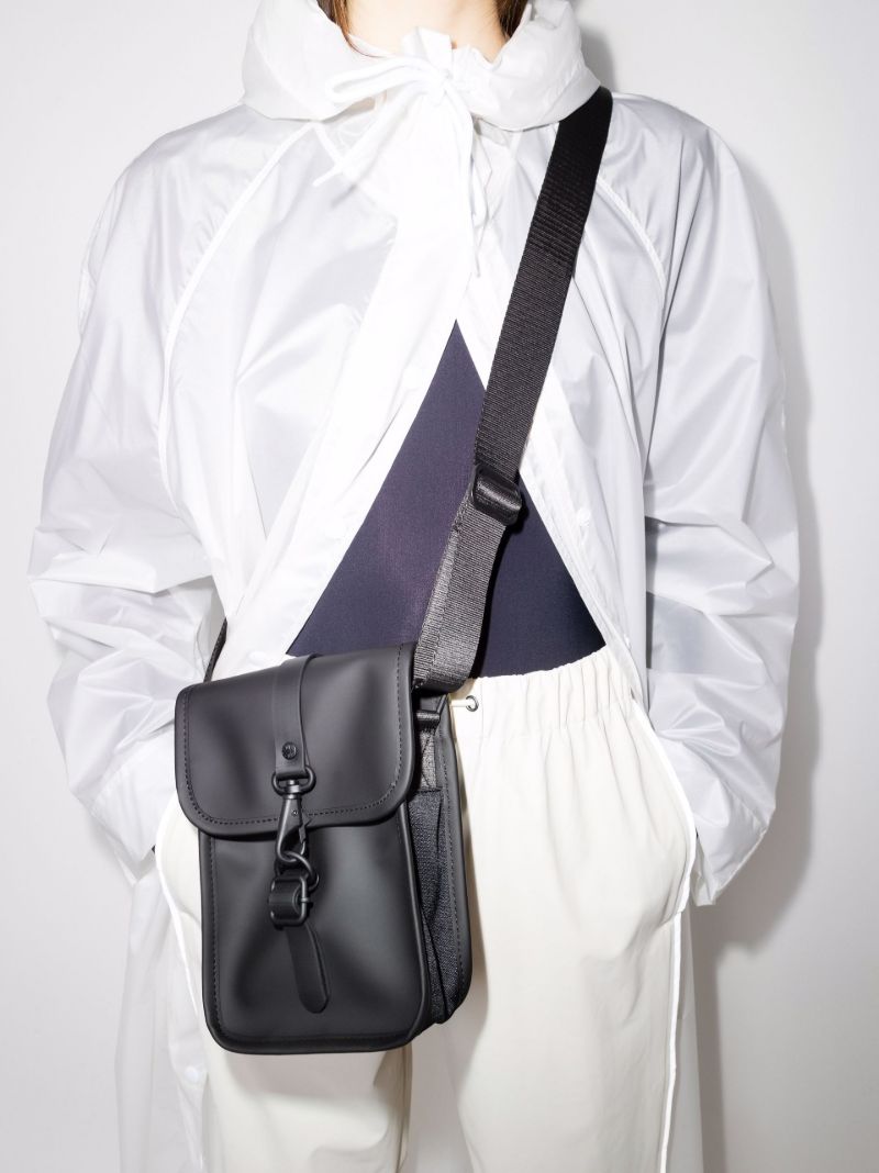 Black Flight Cross Body Bag