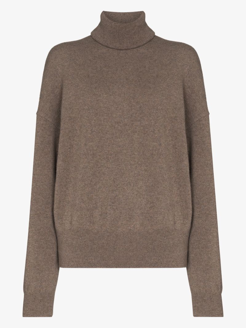 Jill Turtleneck Cashmere Sweater