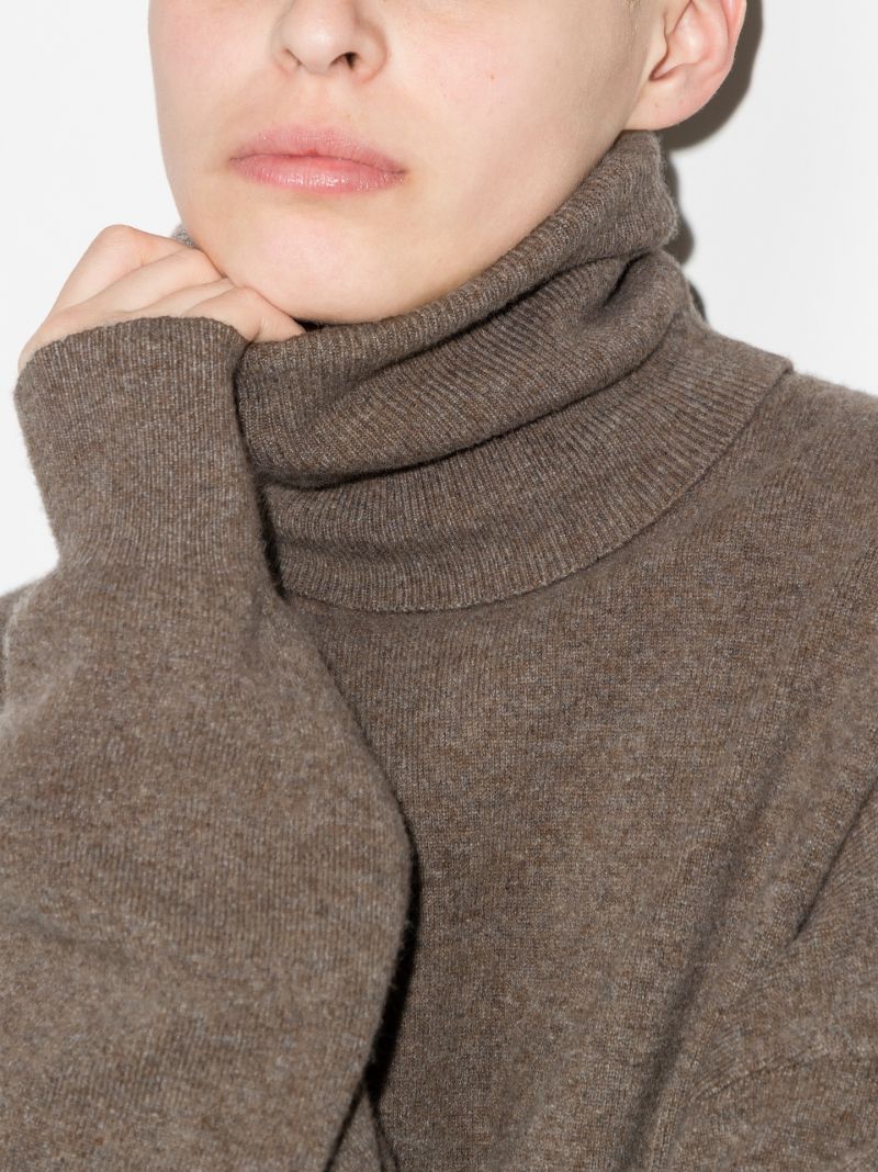 Jill Turtleneck Cashmere Sweater