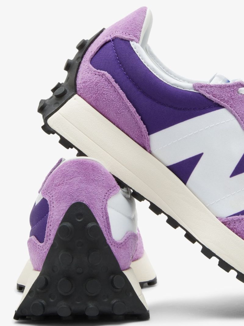Purple 327 Low Top Canvas Sneakers