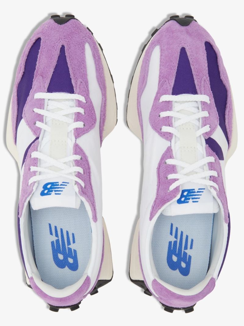 Purple 327 Low Top Canvas Sneakers