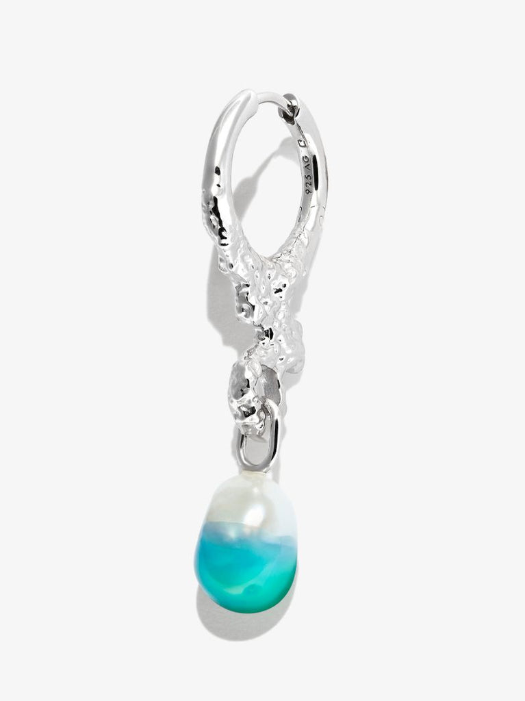 Sterling Silver Miran Lagoon Pearl Drop Earring