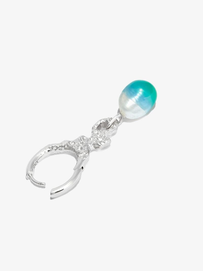 Sterling Silver Miran Lagoon Pearl Drop Earring