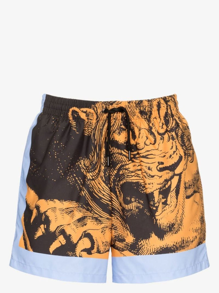 Phibbs Graphic Print Swim Shorts