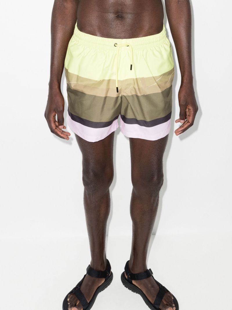Phibbs Striped Swim Shorts