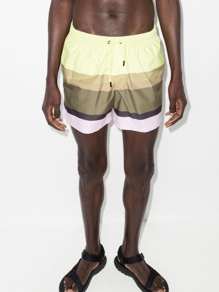 Phibbs Striped Swim Shorts