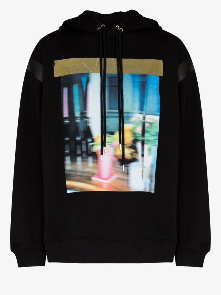 Haxel Printed Cotton Hoodie