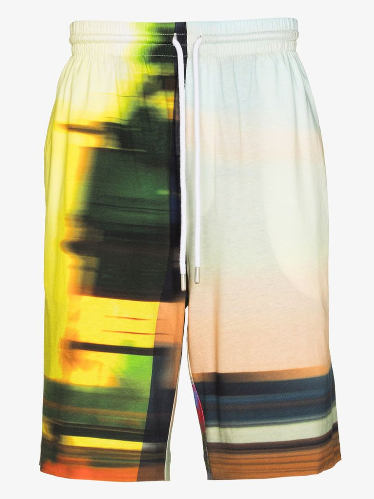 Heido Printed Cotton Shorts