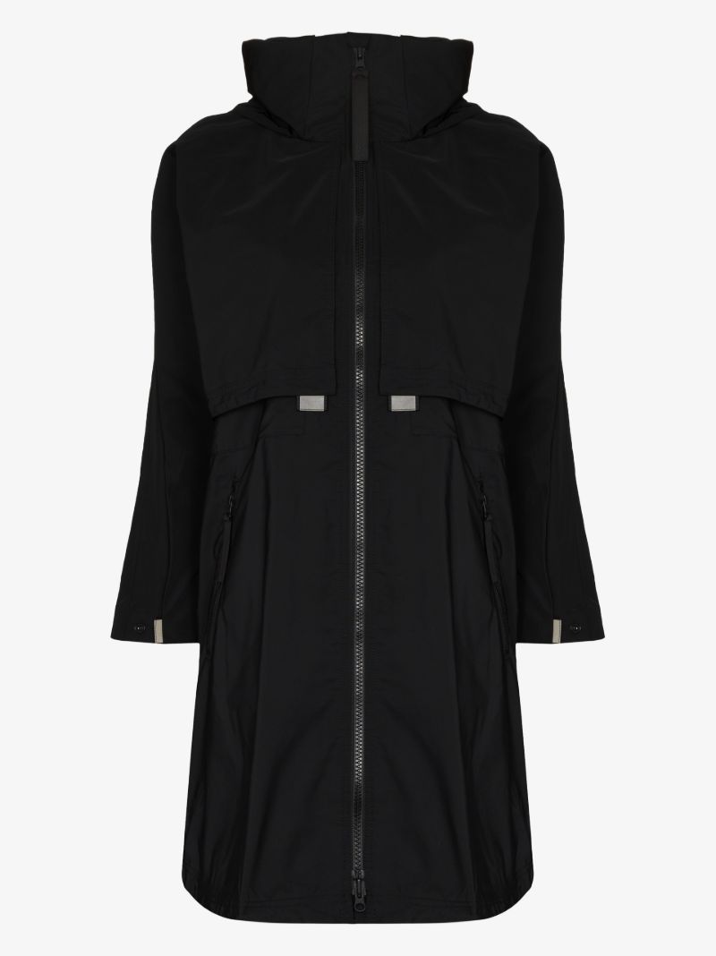 Black Cinematographer Parka Coat