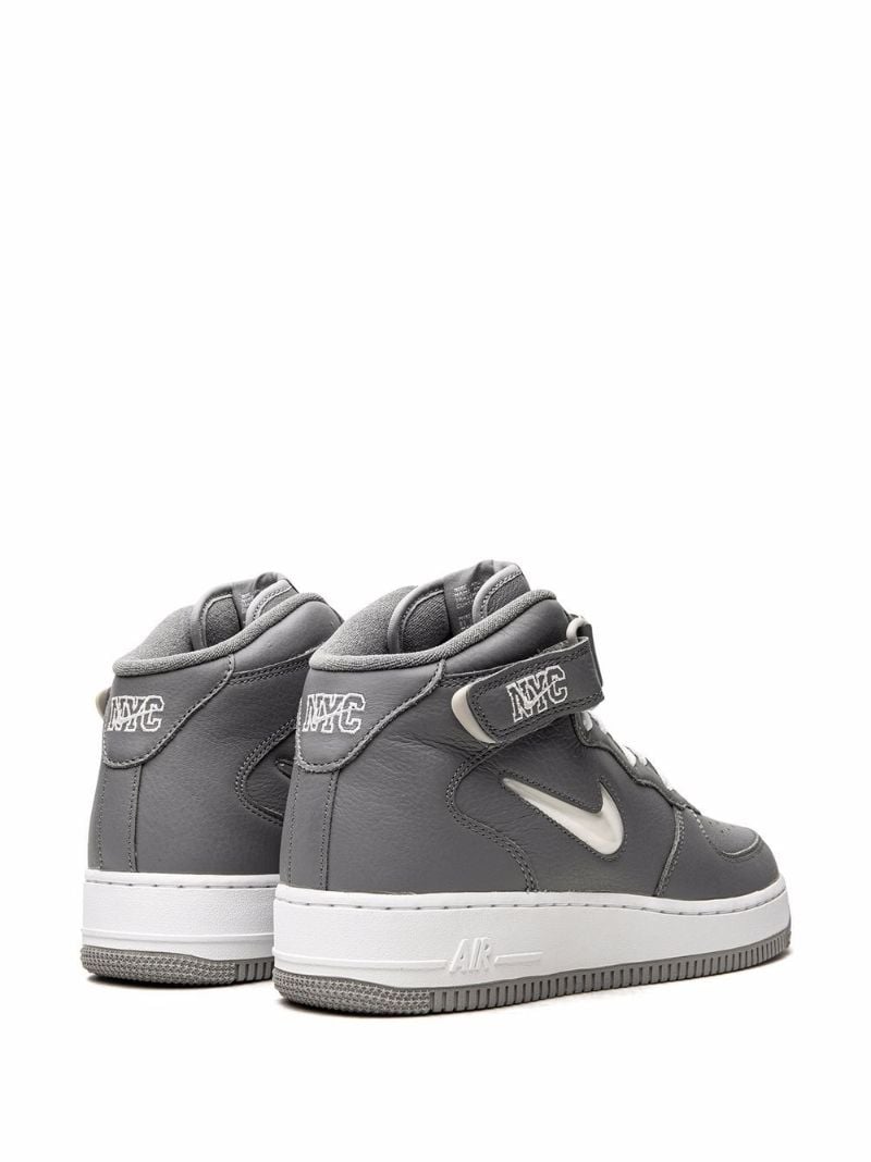 Air Force 1 Mid Qs "jewel Nyc Cool Grey" Sneakers