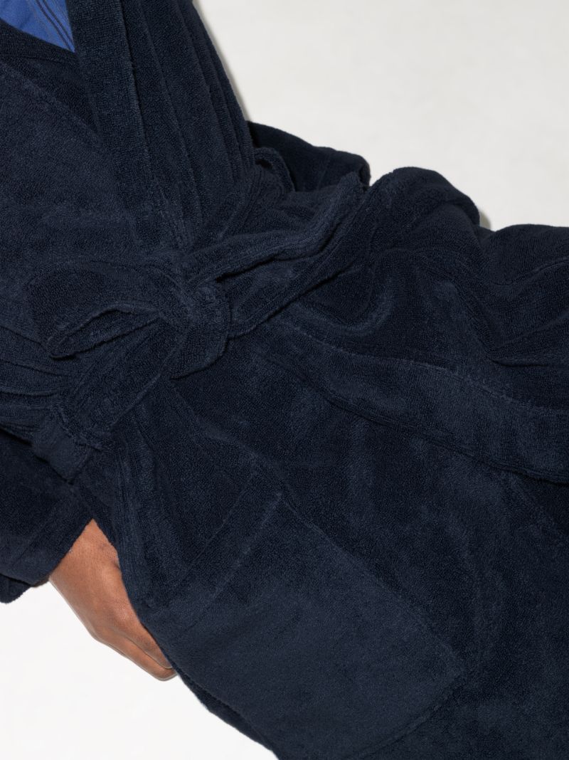 Hooded Cotton Robe