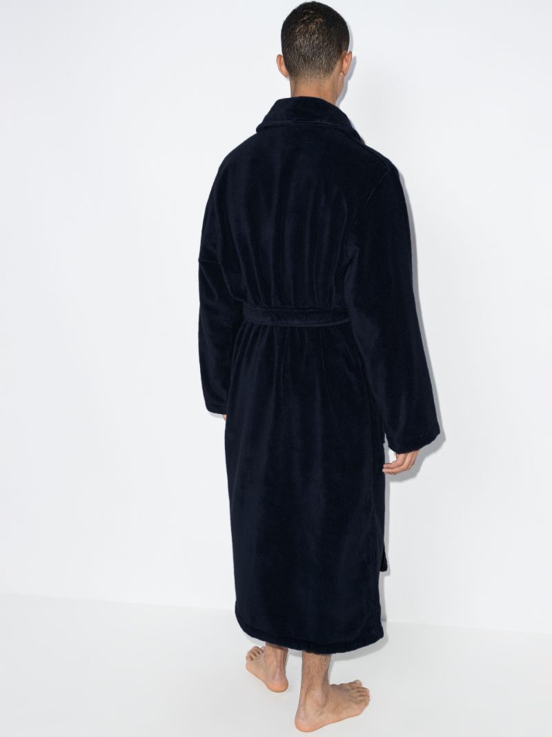 Embroidered Polo Pony Robe