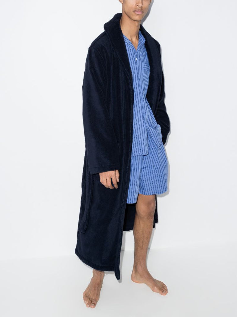 Embroidered Polo Pony Robe