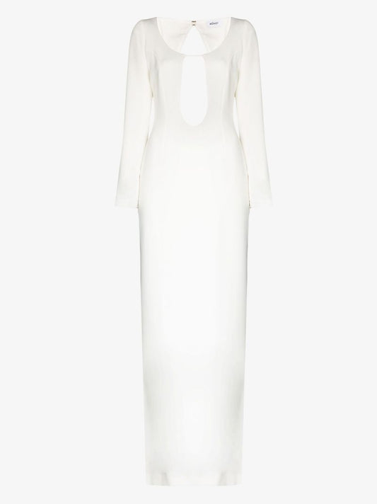 Cutout Open Back Maxi Dress