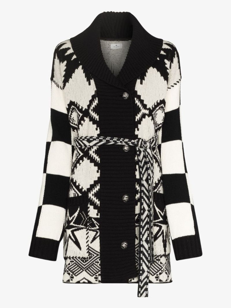 Heroes Jacquard Cardigan
