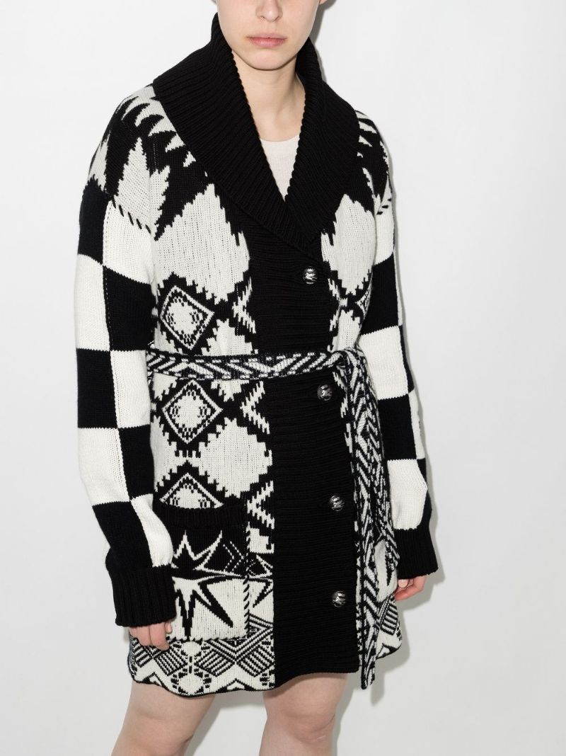 Heroes Jacquard Cardigan